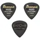 Ibanez Elastomer Pick Soft (1.0mm) / Hard (1.0mm) 黑色防滑 彈性材質