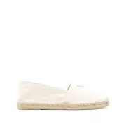 [Prada] Prada Enamel-logo Espadrilles 8 US NEUTRALS