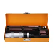 12Pcs Multi-Purpose Impact Screwdriver Set Screw Removal Tool With Iron Box