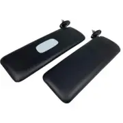 Sunvisor Black with mirror Sun Visors kit for Alfa Romeo Giulia 1967-1974 LHD