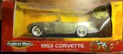 ERTL American Muscle 1953 Chevy Corvette 50th Anniversary 1:18 Brushed Gold
