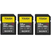 New Sony SF-G TOUGH 32GB 64GB 128GB SDXC SD Card U3 4K UHS-II V90 CL10 300MB/s