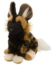 ~❤️~Wild Republic AFRICAN WILD DOG Plush 20cm 8" Soft Toy~❤️~