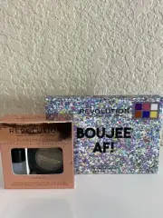 Makeup Revolution Boujee Af! Eyeshadow pallete and Flawless Foils Shadow Bundle.