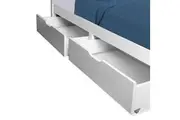 Kingston Slumber Trundle Under Bed Storage Drawers, 2 Pieces, White