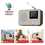 Portable WiFi Internet Radio,FM Digital Radio,Bluetooth Speaker,Dual Alarms C...