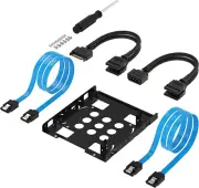 SABRENT 3.5 Inch to X2 SSD / 2.5 Inch Internal Hard Drive Mounting Kit [SATA and