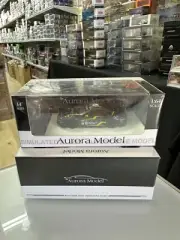 PORSCHE 992 GT3 RS ABSOLUTE RACING WITH FIGURE 1/64 DIECAST CAR BY AURORA MODELS