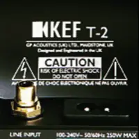 在飛比找蝦皮購物優惠-♡ 薄型設計♡KEF T2 10吋/250W D類. 重低音