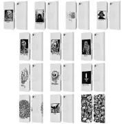 OFFICIAL MATT BAILEY SKULL LEATHER BOOK WALLET CASE FOR APPLE iPOD TOUCH MP3