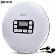 Portable HOTT CD Walkman Player Personal Compact Disc Headphones LCD USB In Car