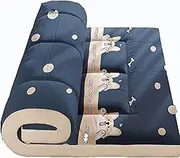 Japanese Futon Mattress, Foldable Student Dormitory Sleeping Mat, Portable Camping Mat, Suitable for Recliner Sofa, Yoga