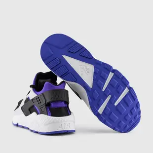 =CodE= NIKE AIR HUARACHE 皮革透氣網慢跑鞋(藍紫黑灰白).318429-501.武士RUN.男女