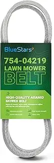 BlueStars 754-04219 Mower Deck Belt - Compatible with Cub Cadet Troy-Bilt MTD LTX1045 LTX1046 Horse XP Bronco with 46" Deck - Aramid Cord Belt 1/2" x 103-1/4" - Replaces 954-042191, OCC-754-042191