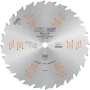 CMT ORANGE TOOLS 285.624.10 Orange Chrome Ripping Blade 10" x T24 Flat Silver