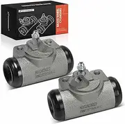 A-Premium Rear Drum Brake Wheel Cylinder Compatible with Select Ford Models - F-350, F-350 Super Duty, E-250, E-250 Econoline, E-450 Super Duty, E-350 Club Wagon, E-350 Super Duty, with DRW, 2-PC Set