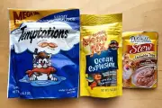 3 CAT TREATSTemptations Salmon Meow Mix Tartar Control Delectables Chick Tuna