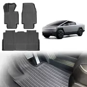 Floor Mats Fit for 2023 2024 Tesla Cybertruck Accessories,All Weather Protect...
