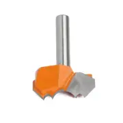 8mm Shank Double Bead Roundover Router Bit Bowl Profile Milling Cutter Tool