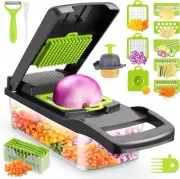 Vegetable Chopper, Multifunctional 13-In-1 Food Choppers Vegetable Slicer