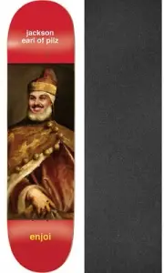 Enjoi Skateboards Renaissance 8.5" Skateboard Deck + griptape