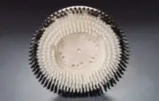 18" Malish Nylon Carpet Shampoo Brush (Plastic Block) - 812918