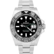 BRAND NEW JUNE 2025 Rolex GMT-Master II BRUCE WAYNE Steel Watch 126710 GRNR B+P