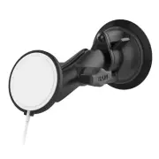 Twist-Lock Suction Cup Mount for 15W Apple MagSafe RAM-B-166-AP-MAGU for Vehi...