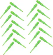 TOYANDONA 100Pcs Soft Plastic Dart Tips Replacement Set Threaded Flight Dart Needles for Electronic Dartboards Durable Safety Design for Injury Prevention