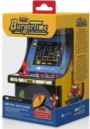 Burger Time Real MINI CABINATO Original MY ARCADE Retrogaming Date Working