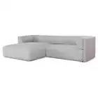 Mullen Left Chaise Sofa - Grey