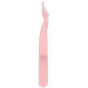 Eyelashes Tweezer False Lash Application Curved Eyelash Extension Auxiliary Clip