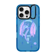 iPhone 16 Pro Impact Ring Stand Case MagSafe Compatible Pastel Dragon