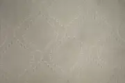 1.6 yds Swavelle Fabric Embroidered Go Getter Pearl for Pillows 54" x 58" BTP