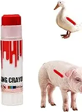 Livestock Marker Crayon,Livestock Marking Crayon - Safe High Purity Paraffin-Based Livestock Skin Marking Paint For Duck,
