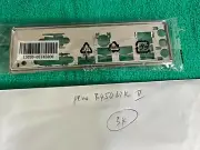 ASUS PRIME B450M K II , PRIME B450M-A II IO SHIELD BACK PLATE METAL , ORIGINAL