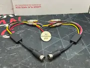 Male 8 Pin DIN-RCA (Phono) Adapter For Alpine M-Bus Devices Vintage Old School