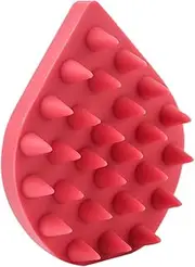BESTYASH 1Pc Portable Silicone Shampoo Brush for Scalp Massage Unisex Hair Washing Comb Durable and Versatile Bath Brush Gentle Massage for Relaxation and Cleansing present for All Hair
