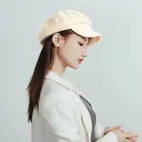在飛比找momo購物網優惠-【MiiK】韓系報童帽｜棉質｜帽子《復古簡約百搭報童帽》(棉