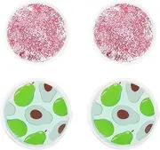 DRESSOOS Relaxation Eye Pads 4pcs Gel Ice Eye Mask Treat Swelling Puffiness Dark Circles