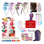 Christmas Advent-Calendar 6 Hair Accessories Pack Countdown Surprise Girls Gift