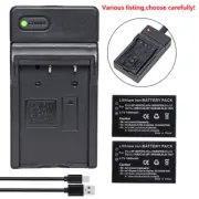 Battery or charger for Fujifilm NP-60 PANASONIC SV-AV10-A SV-AV10-R SV-AV10-S