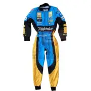 TELEFONICA Go Kart Racing Suit CIK/FIA Level 2 Approved