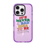 iPhone 16 Pro Impact Case MagSafe Compatible Be Kind by Quotes by Christie