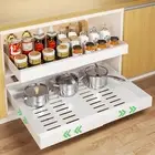 Pull Out Cabinet Organizer, 21" Deep Pull Out Drawers for Cabinets, Expandable S