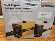 Boat Engine Compartment Heater with Thermostat, 650W Boat Cabin Heater (H)