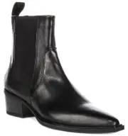 Vagabond Kelsey Pointed Toe Sleek Pull Tab Chelsea Womens Boot Black UK 3 - 8