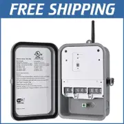Heavy Duty Wi-Fi Pool Pump Timer with 40A Rating - Smart Control & Energy Saving