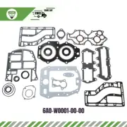 6A0-W0001-00-00 Fits Yamaha Outboard Motor 115 - 130 HP Powerhead Gasket Kit New
