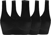 [ohlyah] Women's Seamless Wire-Free Bra with Removable Pads
